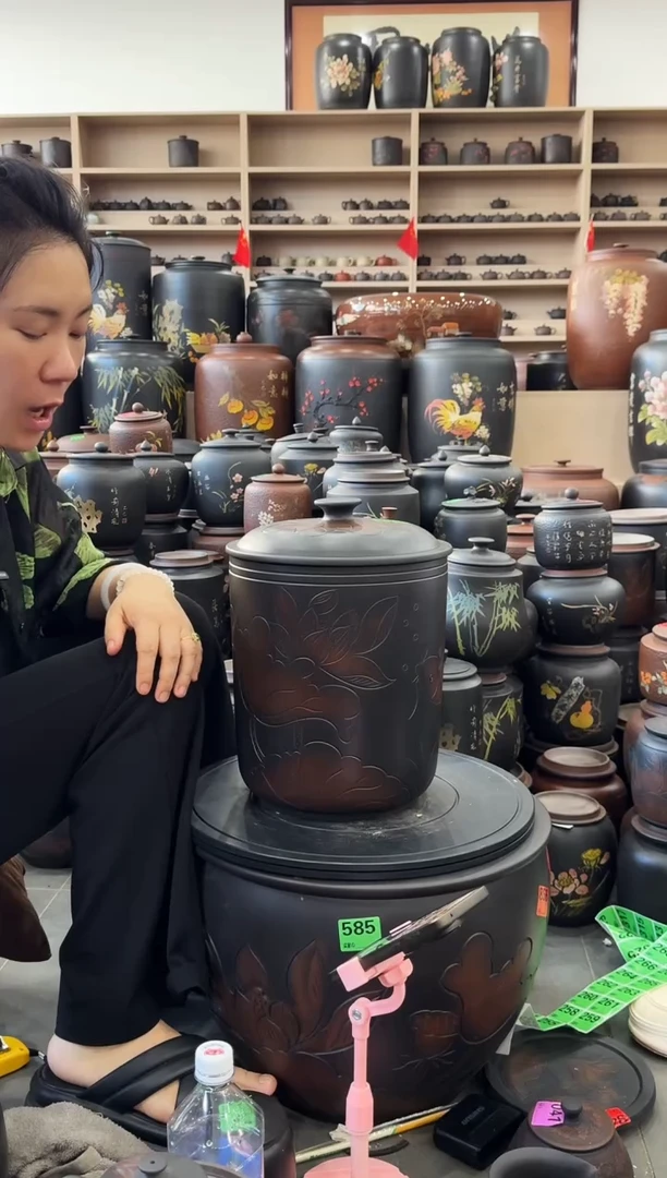 瑕疵 059  九饼 荷花