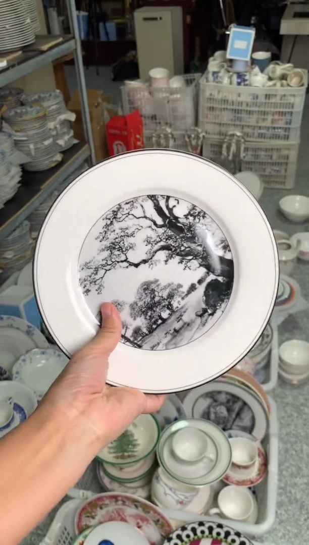 瓷片陶瓷尾单CC095微瑕1个样品