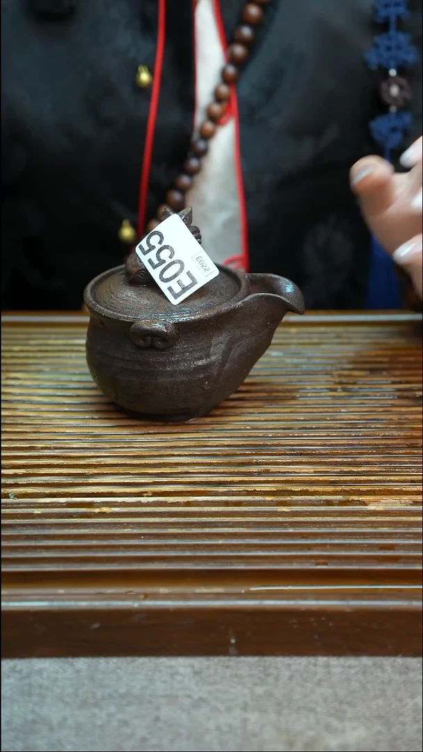 万古烧粗陶手工手作茶具