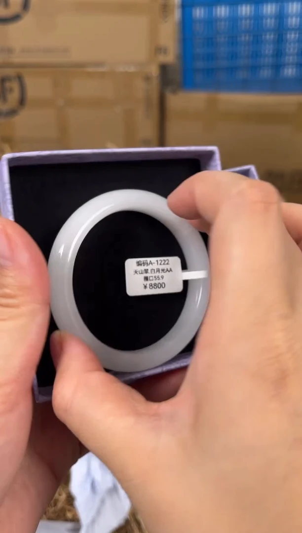 未镶嵌手镯石英质玉A-1222