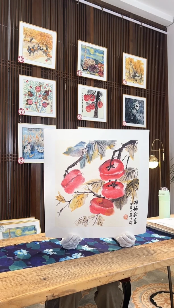 版画耿玉琨名章限量版画S