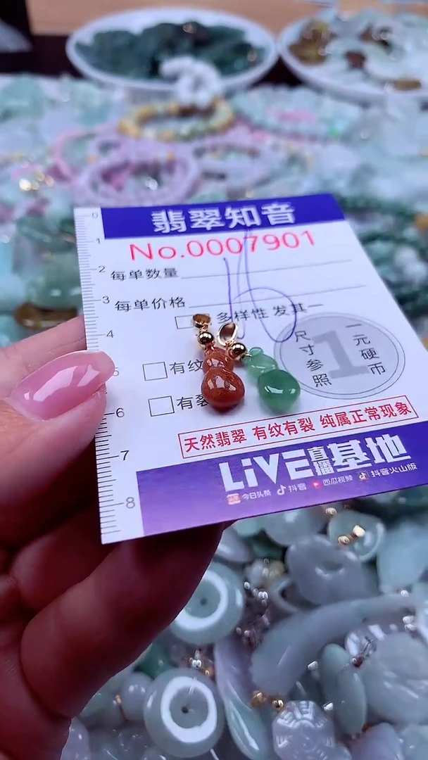 颈饰未镶嵌翡翠7901