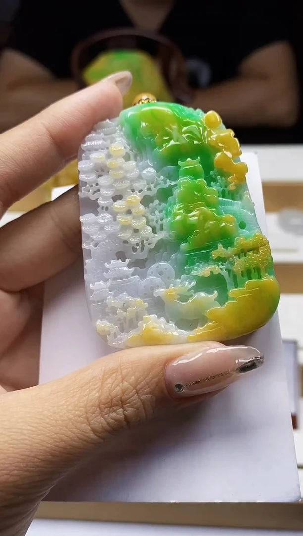 定制翡翠未镶嵌翡翠A货