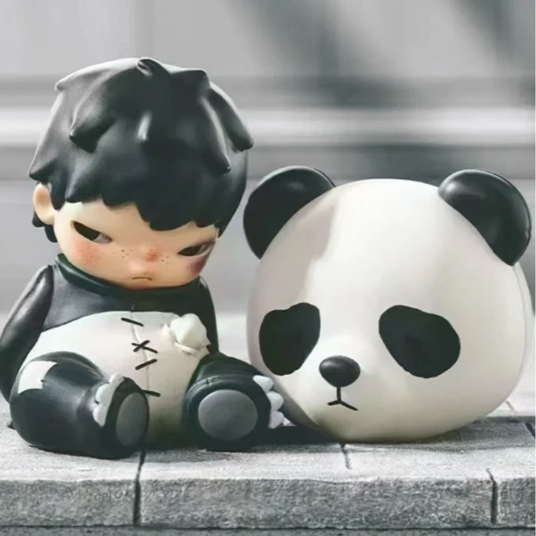 小野 Hirono 人偶熊猫手办吊卡挂件潮流