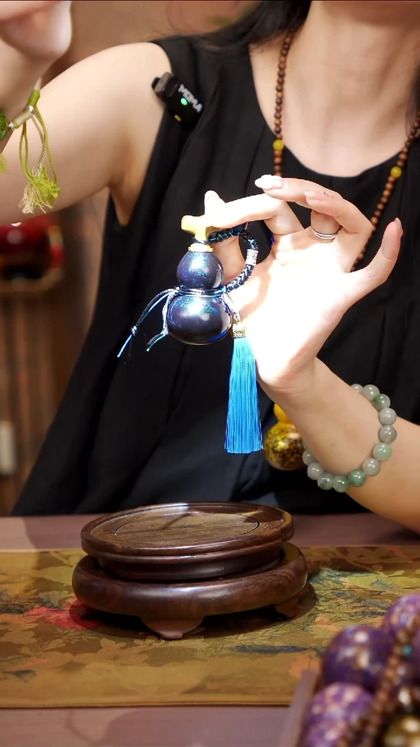 279易林大漆开口小葫芦--168