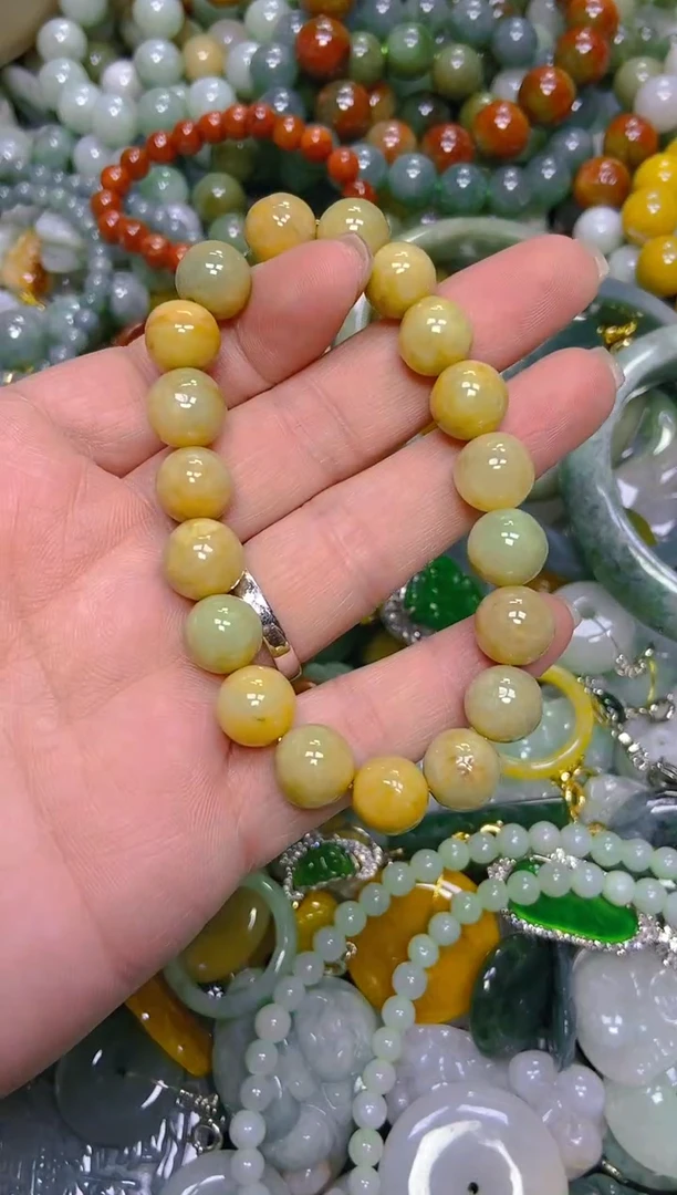 颈饰未镶嵌翡翠10mm