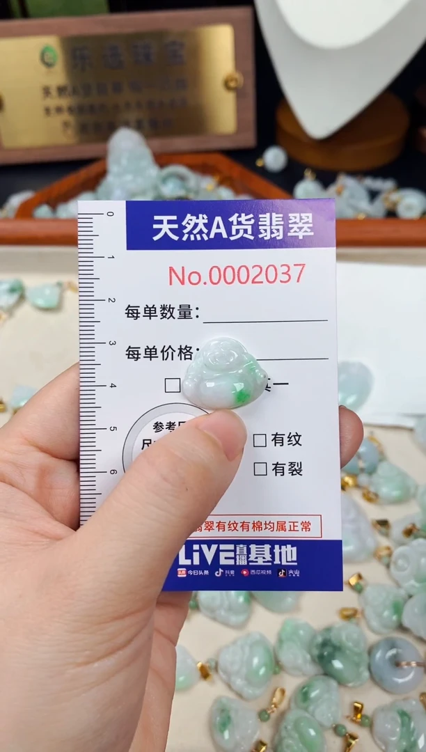 颈饰未镶嵌翡翠2037