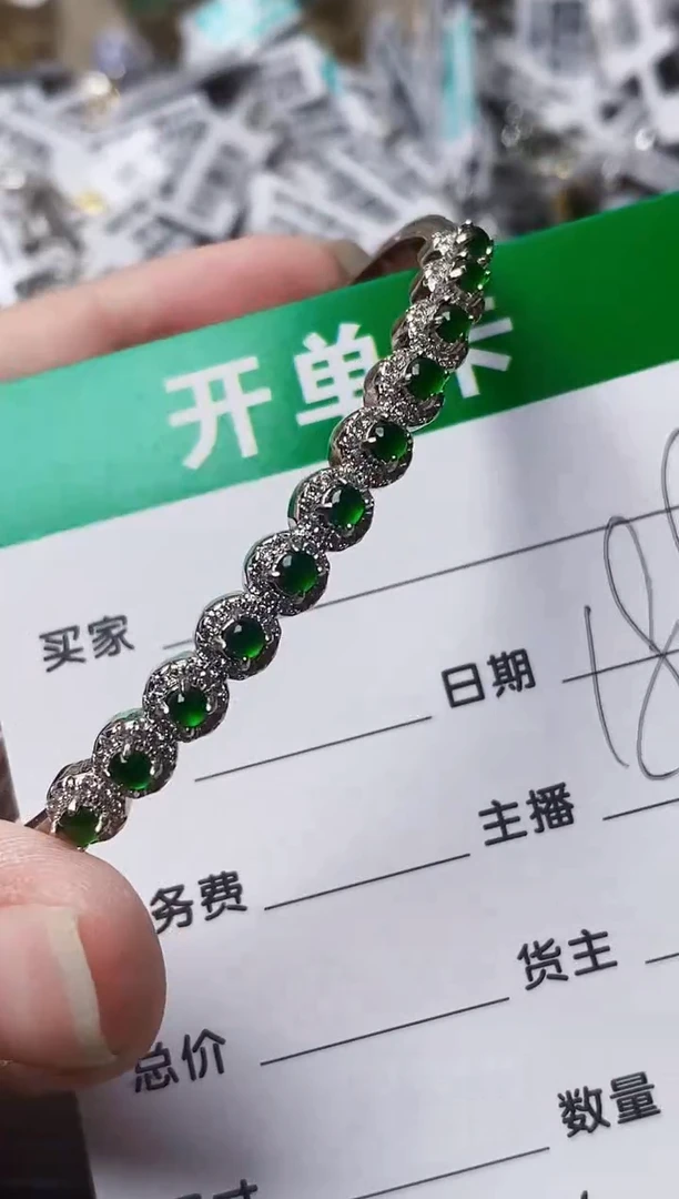 银S925镶嵌戒指翡翠1622