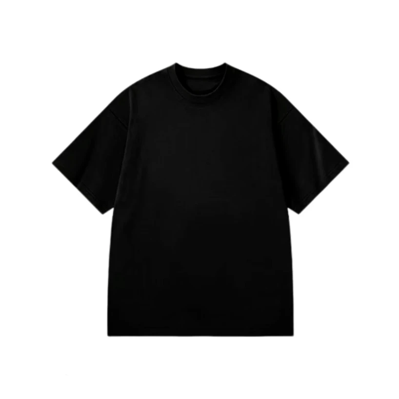 【T38】范2025夏季新款重工刺绣短袖男女同款高订潮T