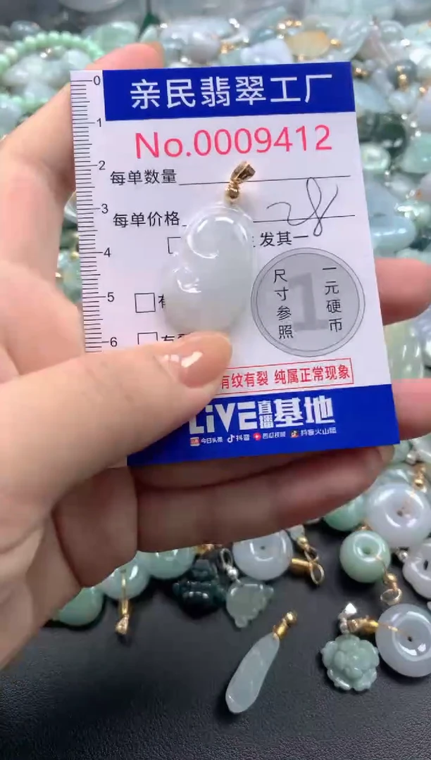 颈饰未镶嵌翡翠9412