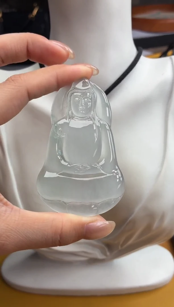 吊坠(不含链)未镶嵌翡翠53 素衣 74.5 46.4 5.8