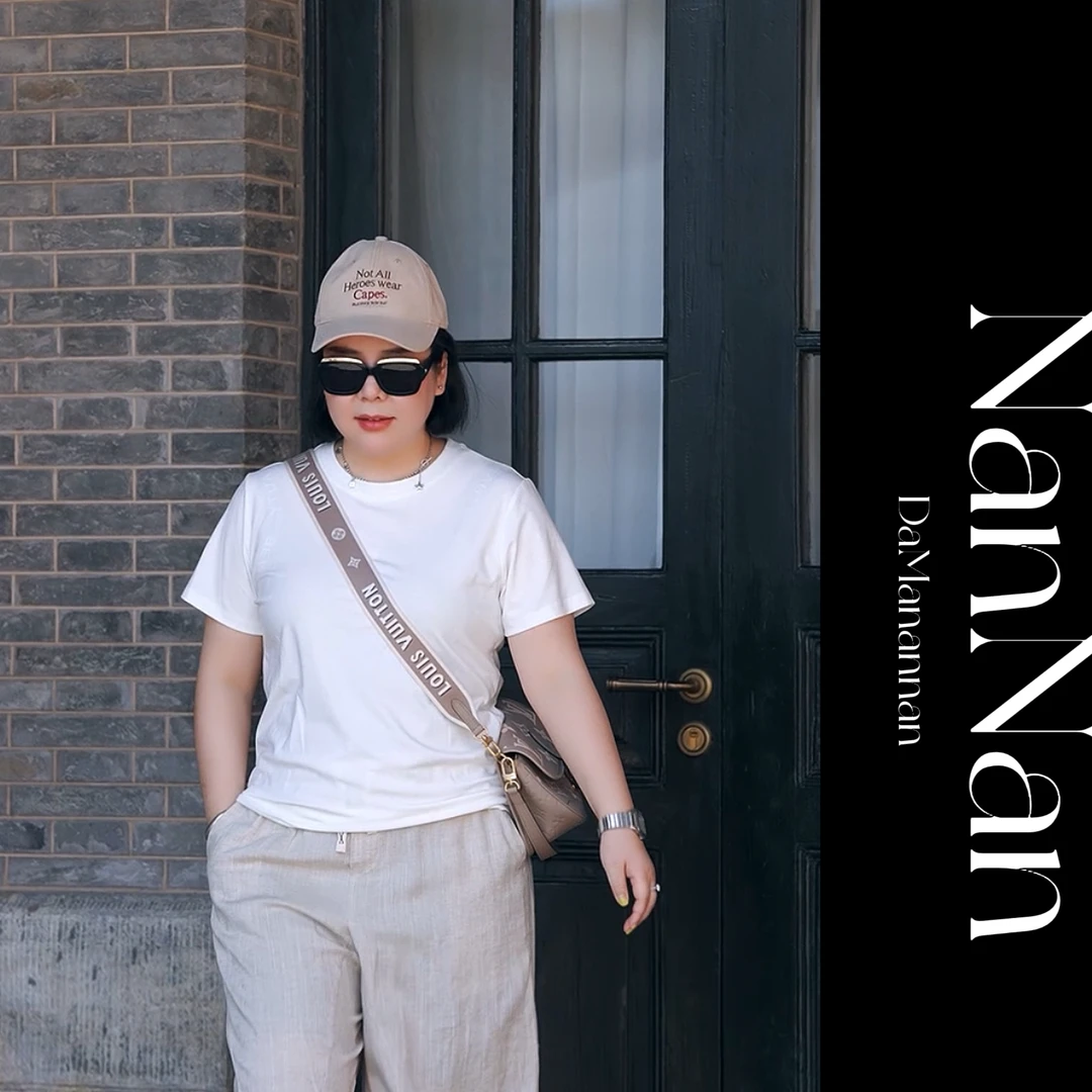 【楠楠推荐】夏季新款圆领舒适半袖T恤C3136