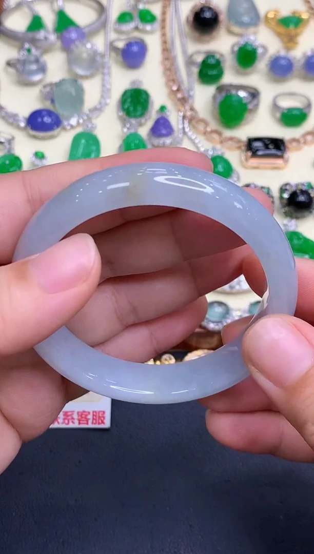 未镶嵌手镯翡翠104-中国好珍宝