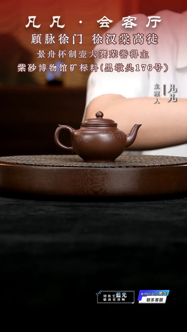 茶壶紫砂凡凡会客厅 紫砂壶07