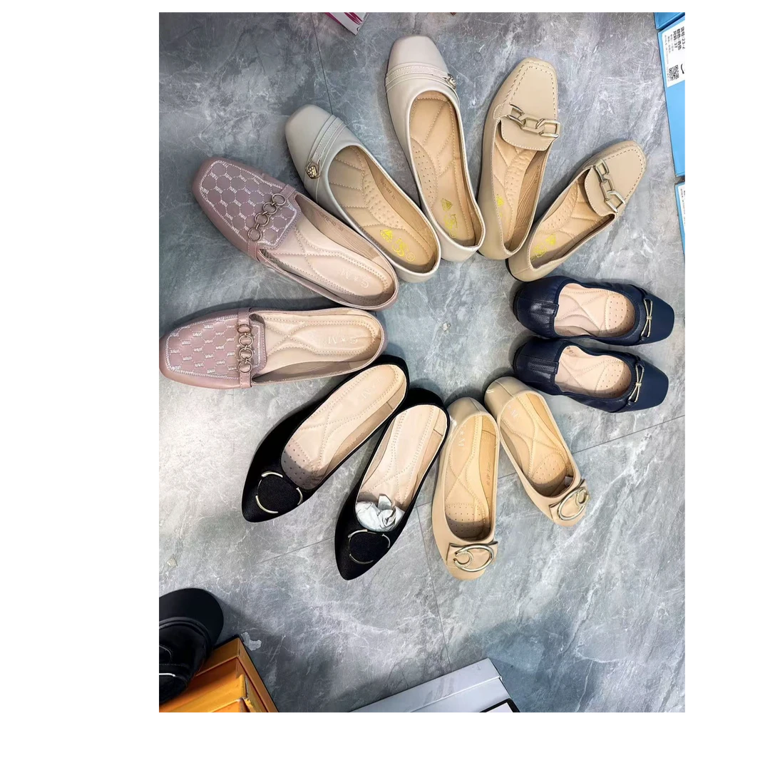 1001妈妈鞋平底单鞋春秋款