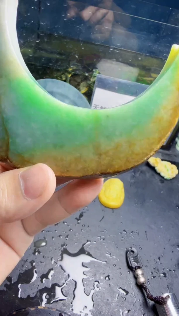 未镶嵌挂件翡翠天然翡翠009