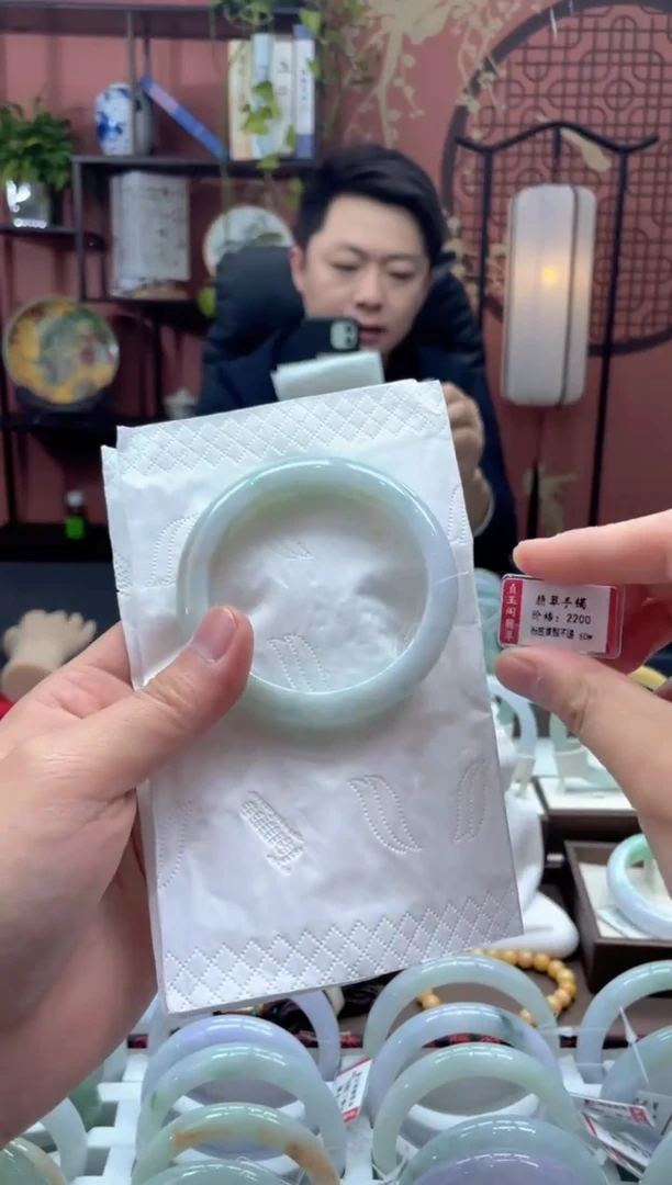 未镶嵌手镯翡翠3558*****