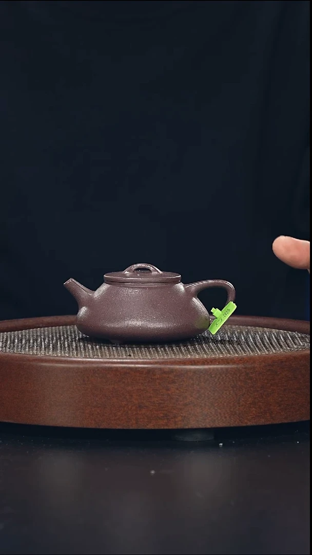 茶壶紫砂井瓢-紫泥-全手工无添加（完美品）