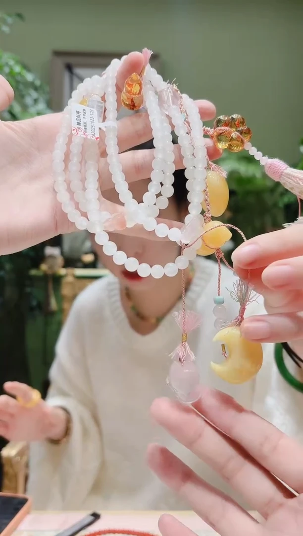 颈饰未镶嵌和田玉和田玉斜挎A1023-103