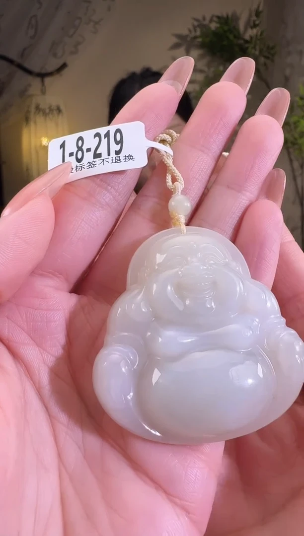 【闪购商品】和田玉颈饰未镶嵌处理品1-8-219水线