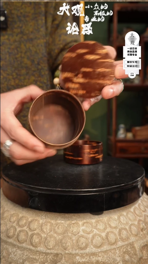 【闪购商品】瓷片大观论器茶枣