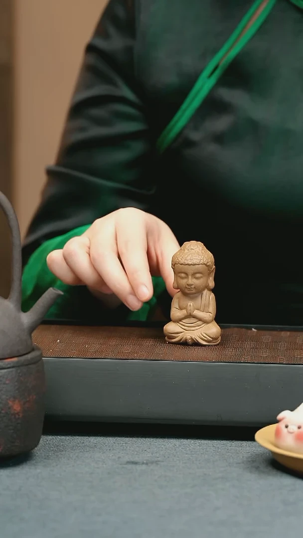 【闪购商品】紫砂茶宠五堂 茶宠-宝宝佛