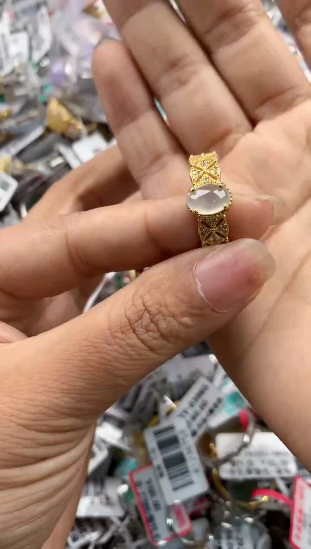 银S925镶嵌戒指翡翠11-11-11---3