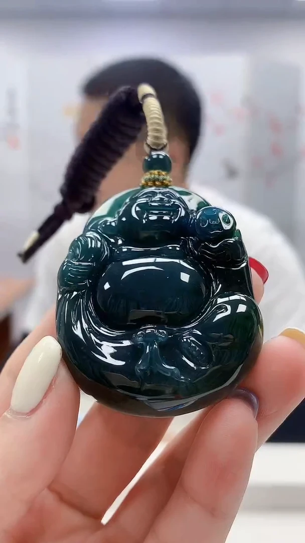 定制翡翠未镶嵌4898lr-毛货挂件121