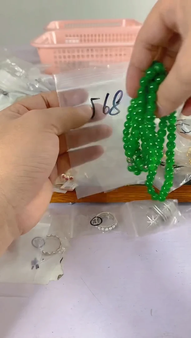 【闪购商品】水晶颈饰银S925镶嵌568红宝，蓝宝，多样性发一件赠链