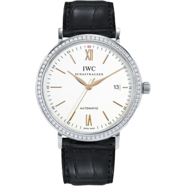 99新 IWC/万国 老佛爷/万国柏涛菲诺356517后钻/自动/单表