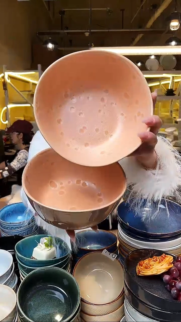 瓷57外贸尾货窑变釉下彩默认微瑕