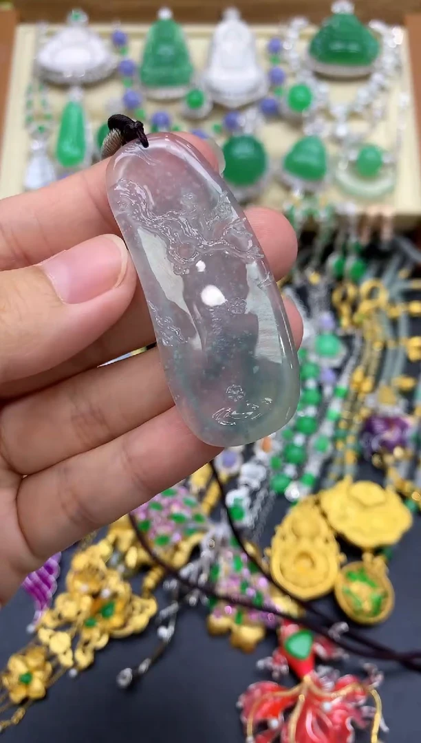 翡翠未镶嵌颈饰57-中国好珍宝