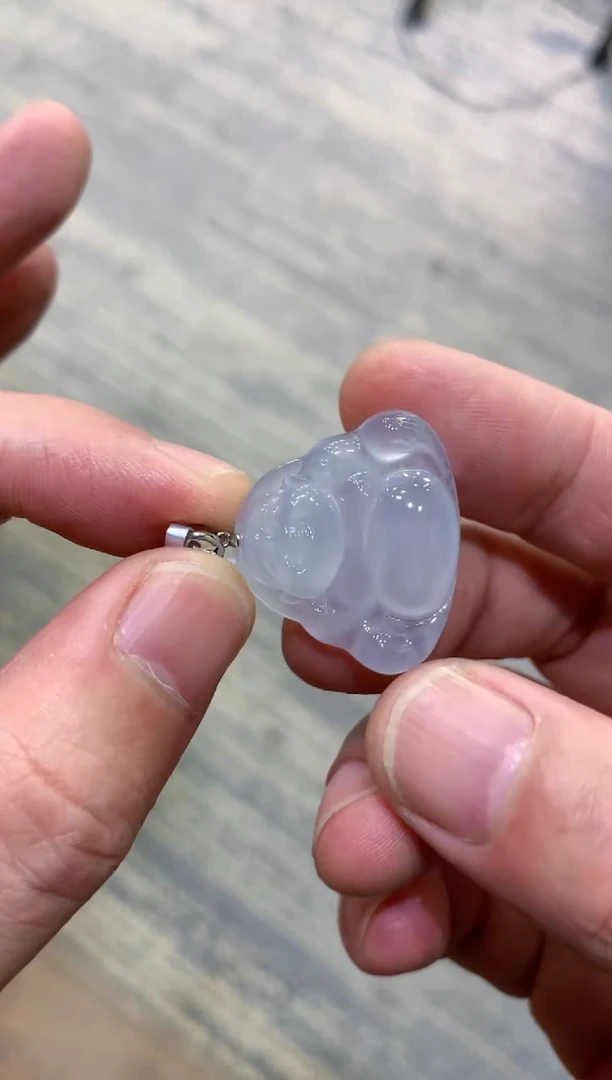 颈饰未镶嵌翡翠天然A货翡翠