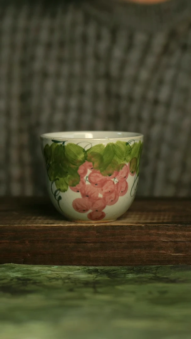 瓷器青诗集手工手绘瓷器