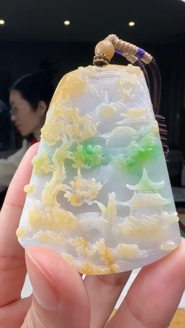 【闪购商品】翡翠吊坠(不含链)未镶嵌XM@@960Q3J10348