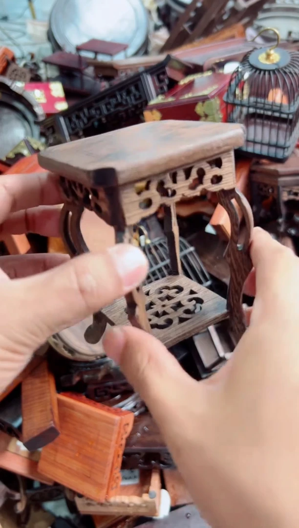 木100底座花架摆件处理