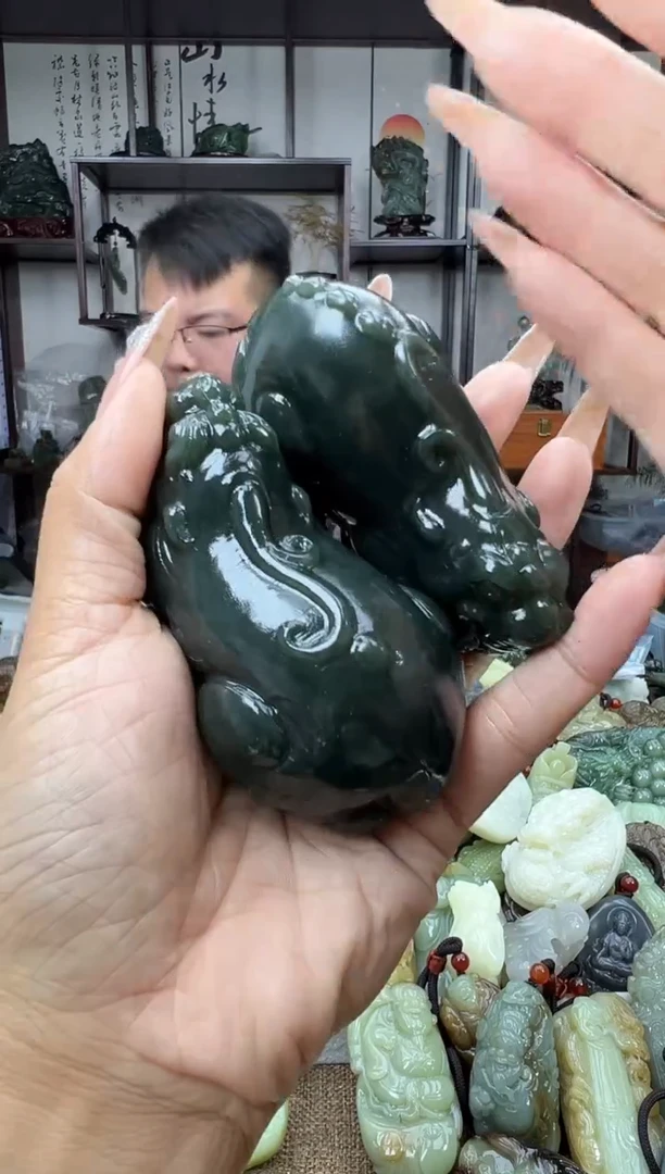 未镶嵌和田玉把件多样性发货 拍一发一