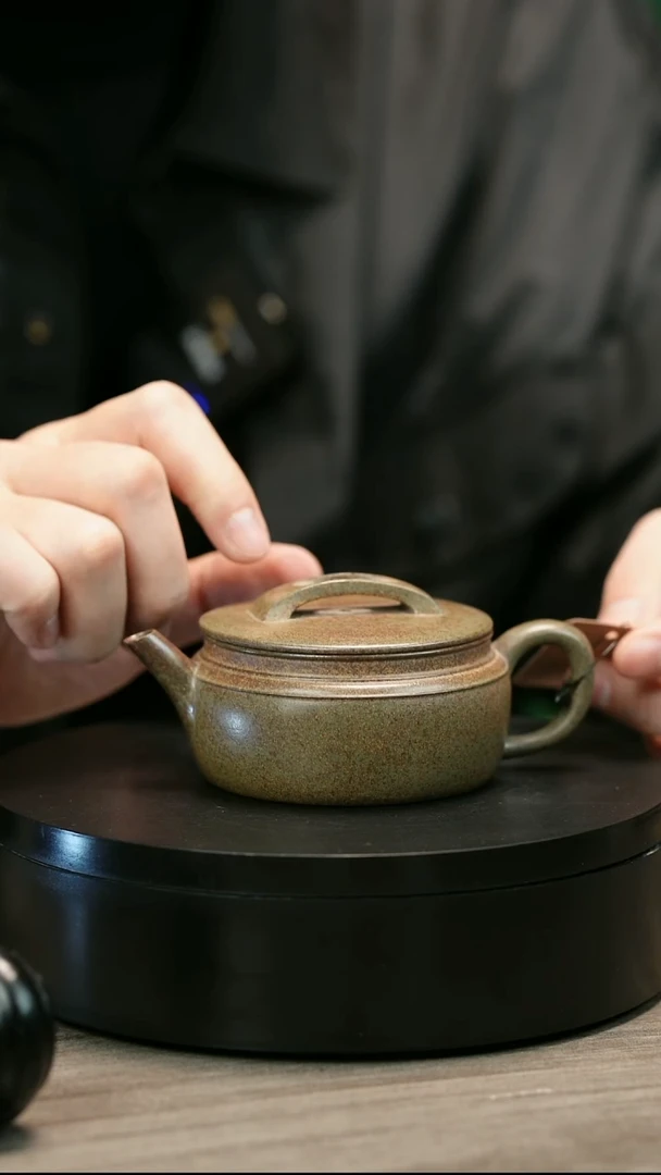 茶壶紫砂范H2398史鑫杰段泥光素大口瓦