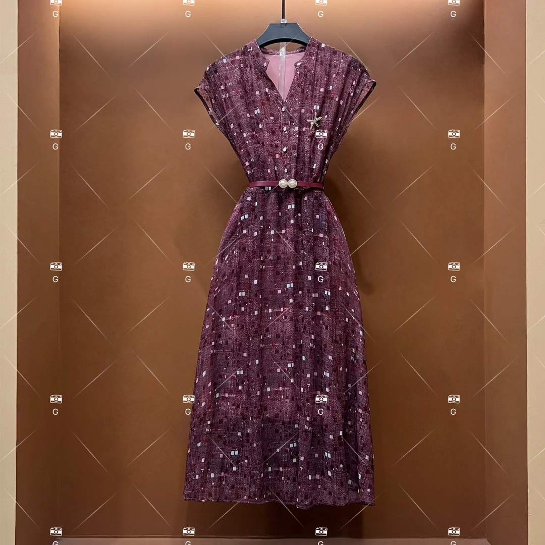 【静】春夏优雅百搭时尚中国风女装连衣裙 GS-56065