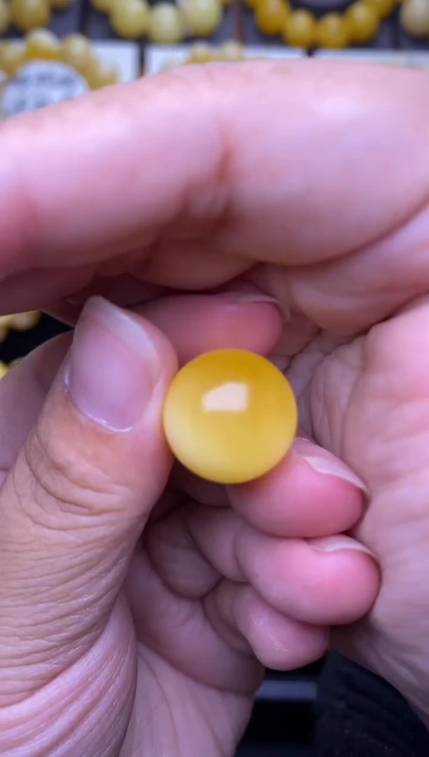 裸石琥珀未镶嵌大小姐珠宝严选123