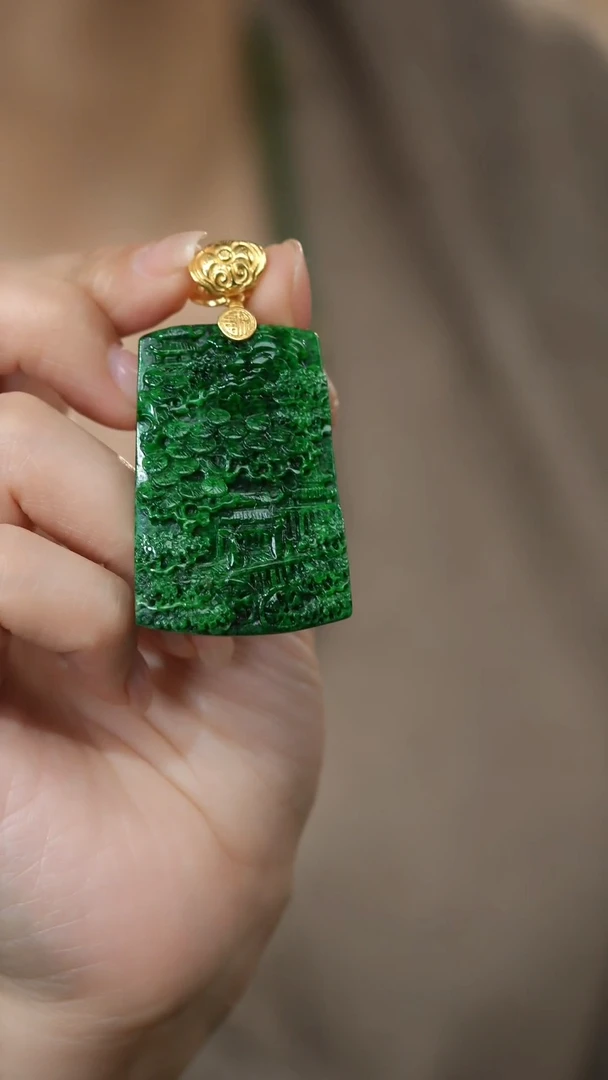 颈饰未镶嵌翡翠@HM008110711@