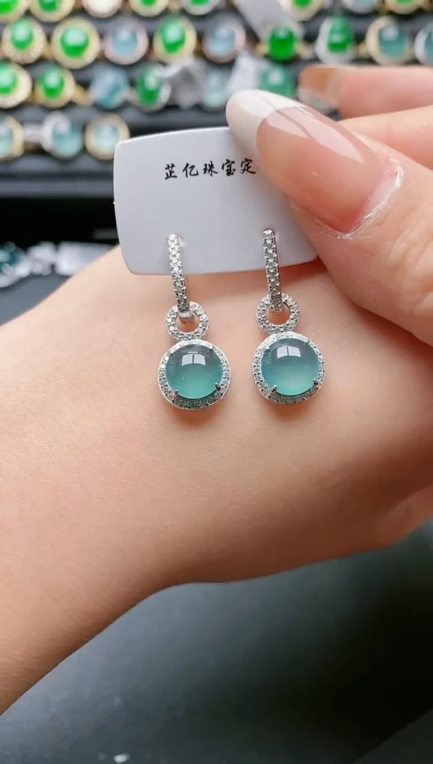 【闪购商品】翡翠戒指银S925镶嵌1111111