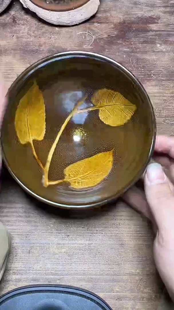 【闪购商品】茶盏名家余小红暨培旺建盏（带证书礼盒）32
