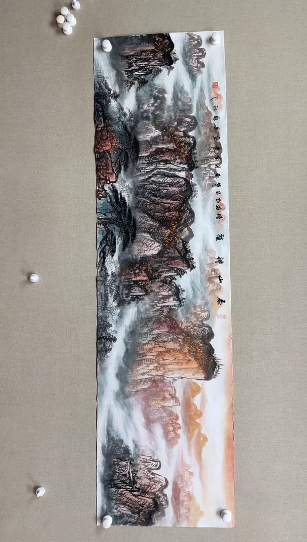 国画180*48 李金华李金华李金华李金华李金华