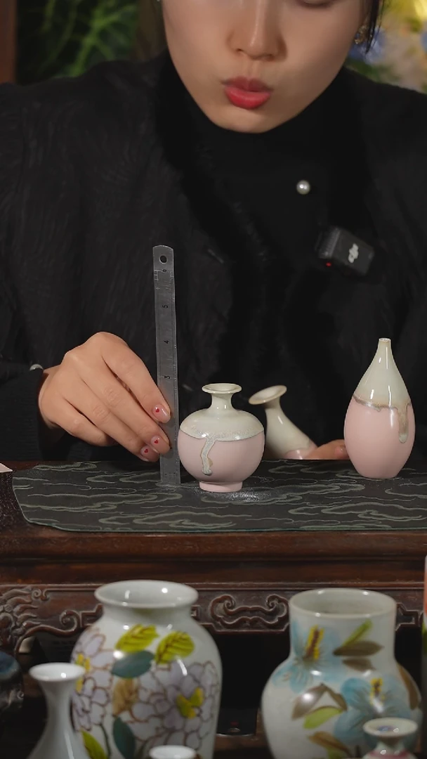 【闪购商品】摆件景镇纯手工花瓶陶瓷德