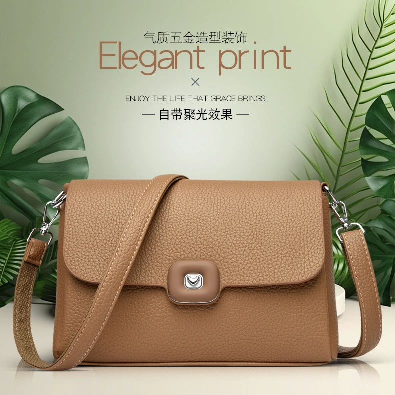 小方包耐磨斜挎包通勤豆腐包时尚潮流百搭单肩简约气质单肩包