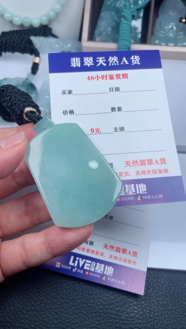 翡翠未镶嵌颈饰