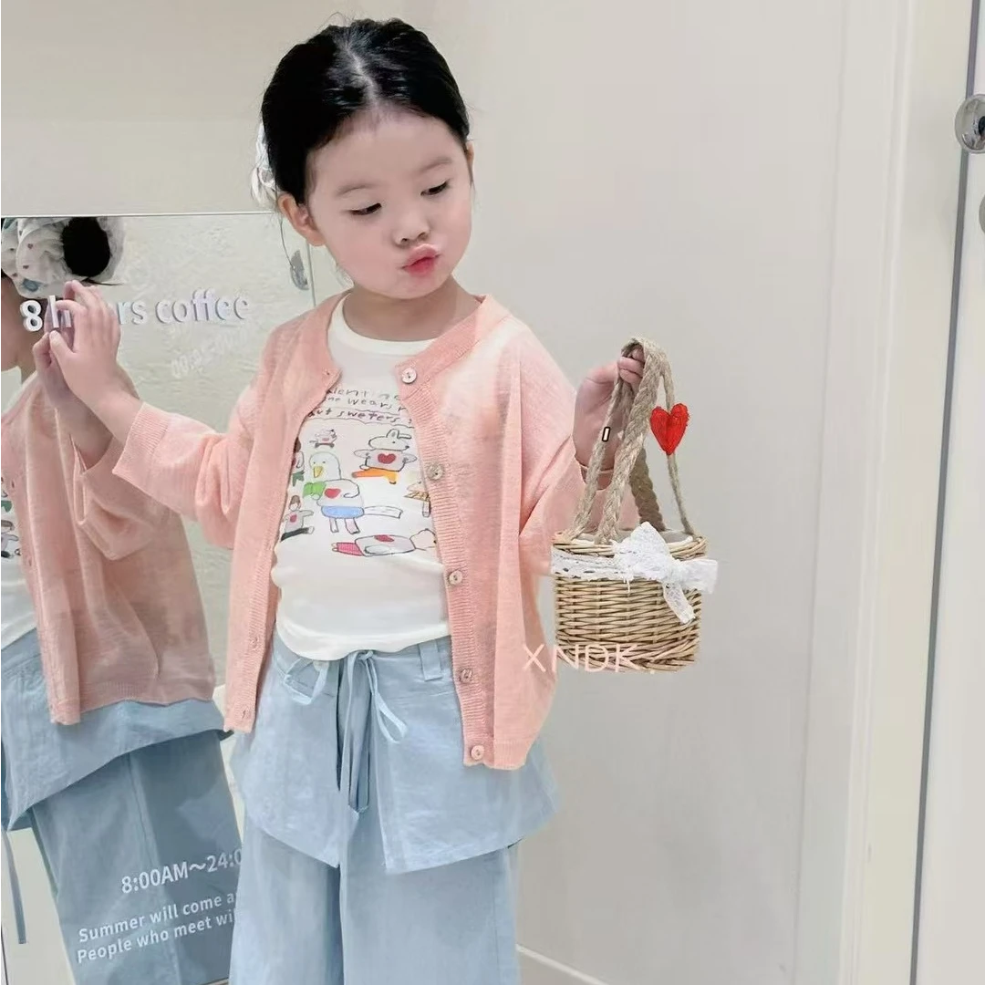 春夏25新款童装(无质量问题NO)儿童洋气夏季