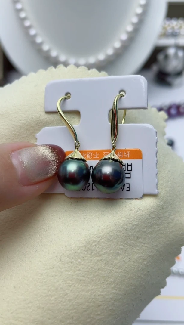 【闪购商品】海水珍珠耳饰银S925镶嵌W75