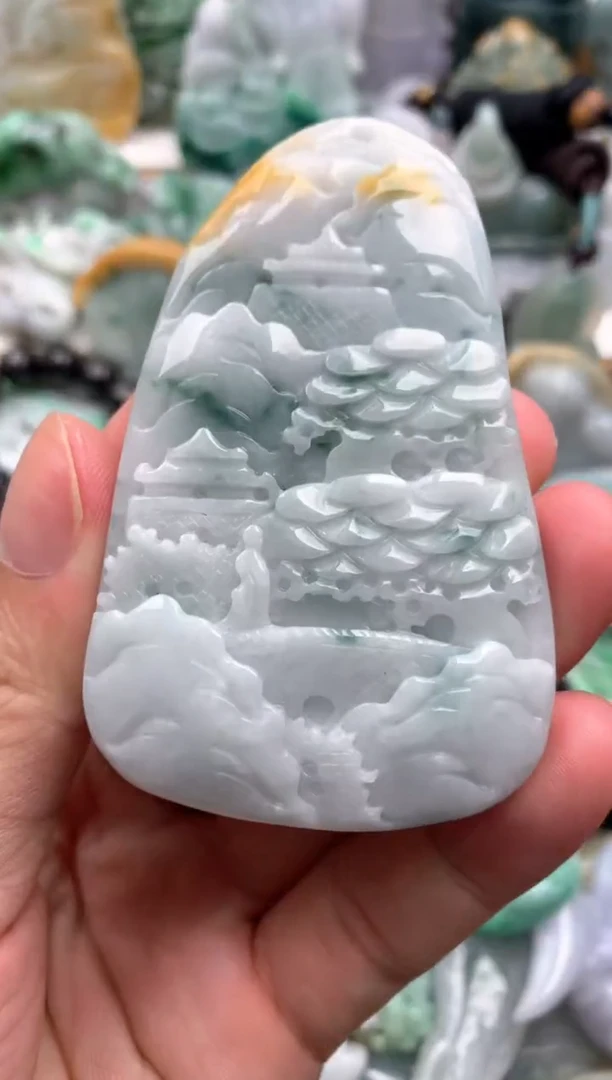 吊坠(不含链)未镶嵌翡翠1